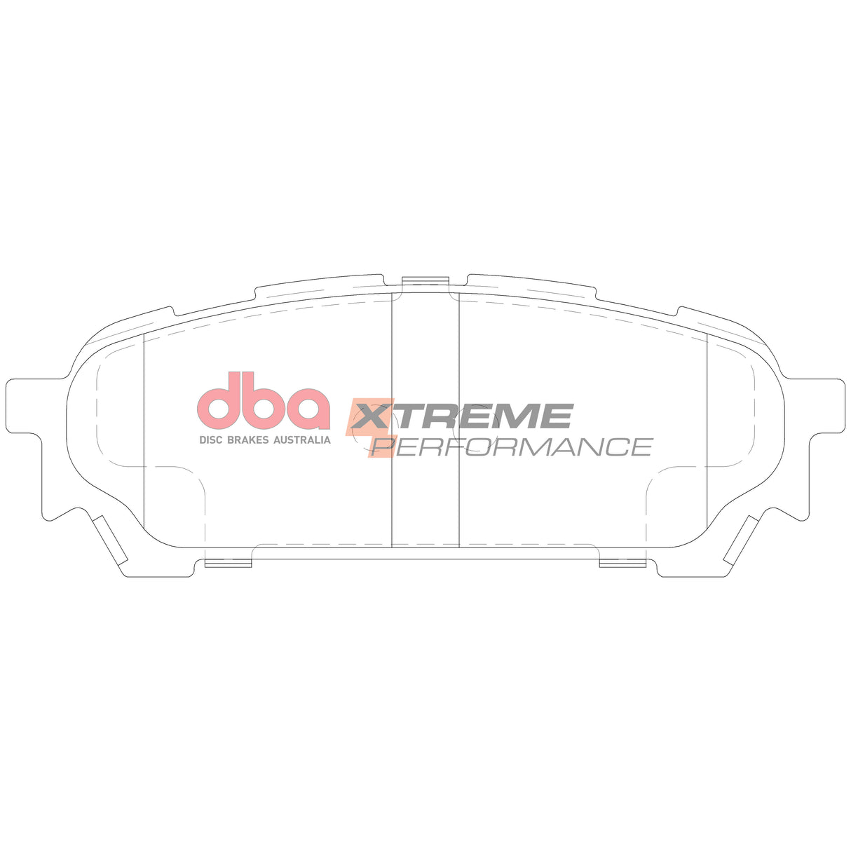 Xp Xtreme Performance Brake Pads Subaru 2003-2009 Rear DB1672XP - DBA