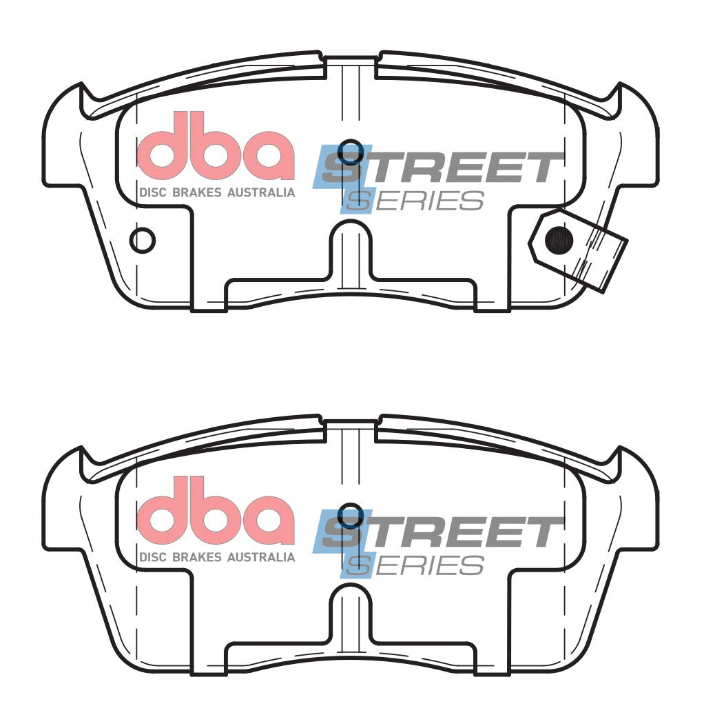 Ss Street Series Brake Pads Daihatsu/Holden/Nissan & Suzuki 1999-2014 Front DB1674SS - DBA
