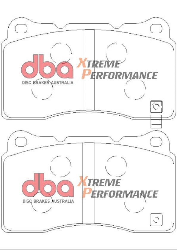 Xp Performance Brake Pads Holden/Mitsubishi/Subaru & Volvo 1998-2014 Front R90 Approved DB1678XP - DBA