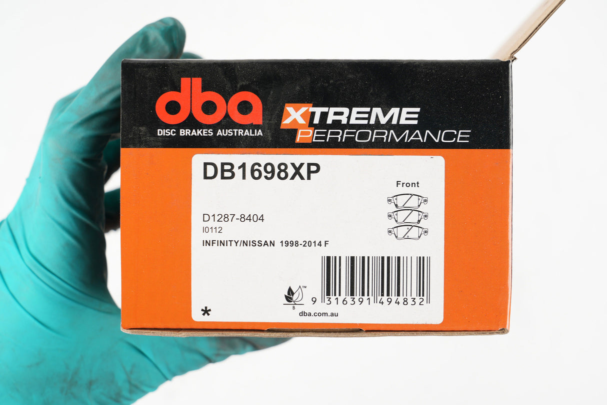 Xp Xtreme Performance Brake Pads Infinity/Nissan 1998-2014 Front DB1698XP - DBA