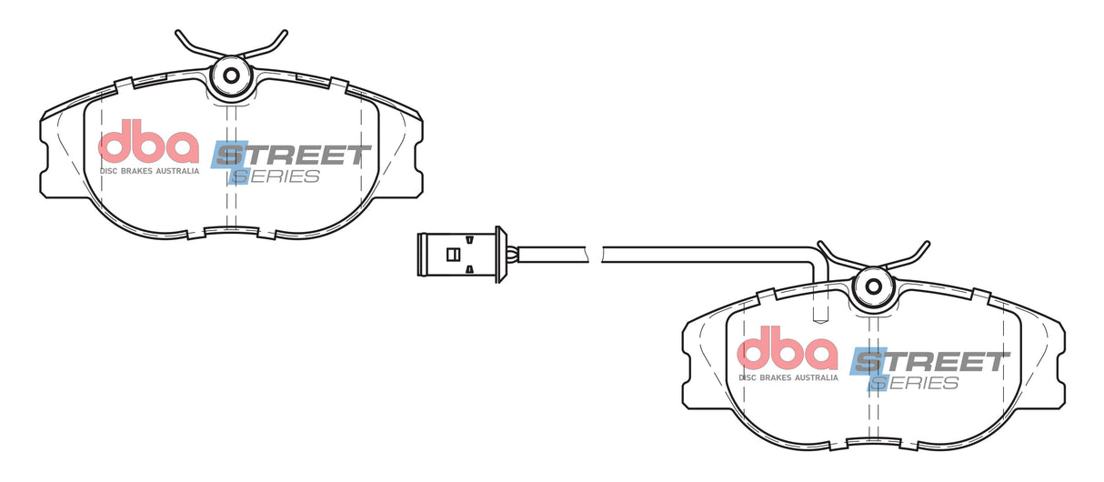 Ss Street Series Brake Pads Alfa/Citroen & Peugeot 1994-2005 Front DB1704SS - DBA