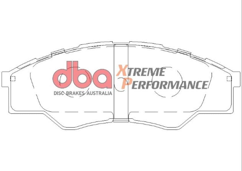 Xp Performance Brake Pads Toyota Hi-Lux 2005-2008 Front DB1741XP - DBA