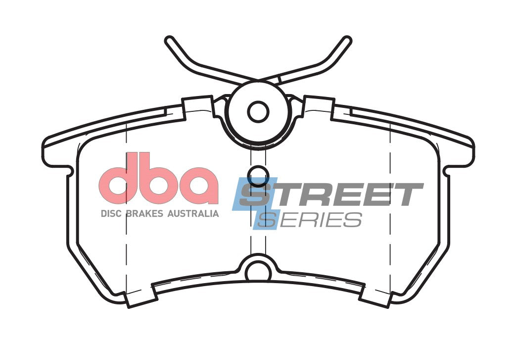 Ss Street Series Brake Pads Ford Focus & Fiesta 2002-2008 Rear DB1759SS - DBA