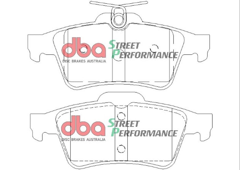 Sp Performance Brake Pads Citroen/Ford/Holden/Mazda/Saab & Volvo 2004-14 Rear DB1763SP - DBA
