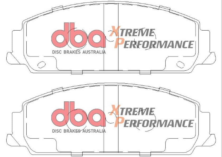 Xp Performance Brake Pads Chev & Holden 2006-2014 Ve Commodore Front DB1765XP - DBA