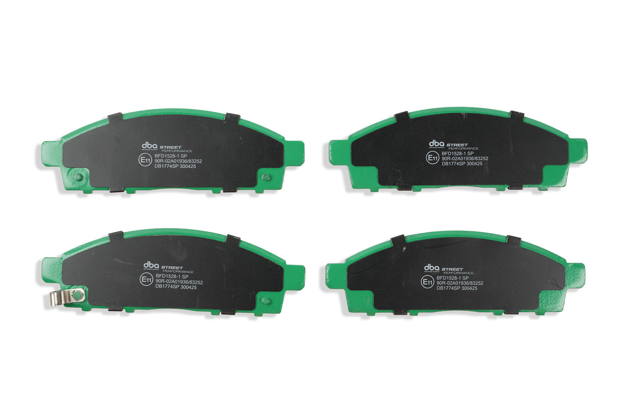 Sp Performance Brake Pads Mitsubishi Triton Mk/Ml/Mn 2004 On Front DB1774SP - DBA