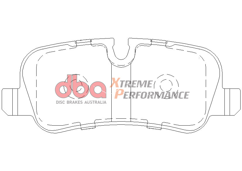 Xp Performance Brake Pads Landrover & Range Rover 2002-2014 Rear DB1781XP - DBA