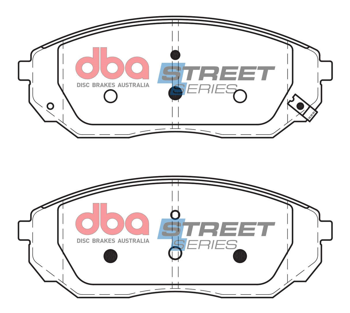 Ss Street Series Brake Pads Kia 2002 2009 Front DB1815SS - DBA