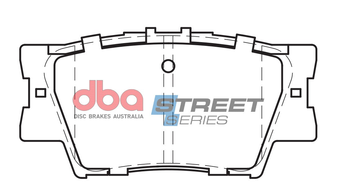 Ss Street Series Brake Pads Toyota 2006-2014 Rear DB1832SS - DBA
