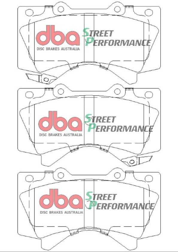 Sp Performance Brake Pads Toyota Landcruiser & Tundra 2007-2014 Front DB1838SP - DBA