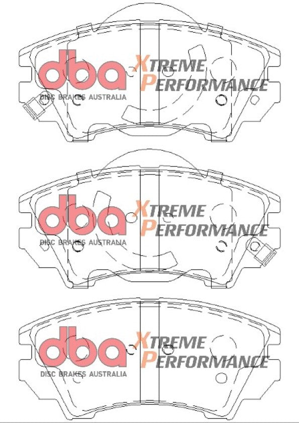 Xp Performance Brake Pads Chevrolet Camaro Caprice Front DB1925XP - DBA