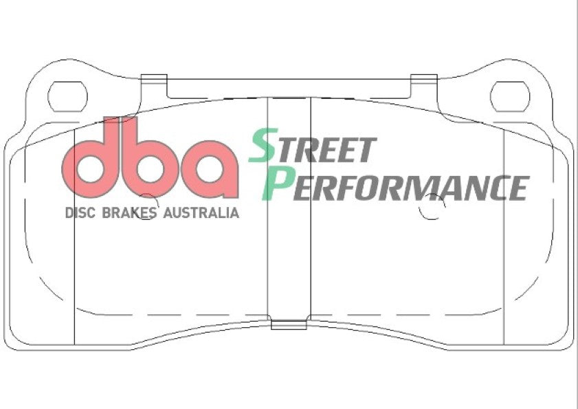 Sp Performance Brake Pads Fpv 2002 2016 Front DB1935SP - DBA