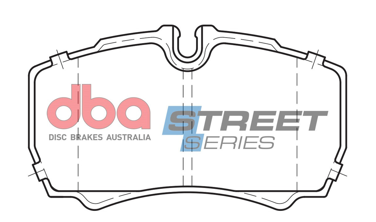 Ss Street Series Brake Pads Iveco Daily/Ford Transit Rear(suits Wear Sensor DBAWS1138 ) DB1955SS - DBA