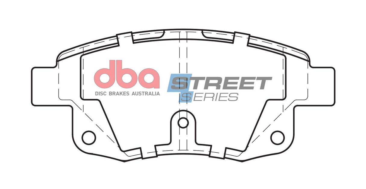 Ss Street Series Brake Pads Ford Transit 2006-2014 Rear DB1968SS - DBA