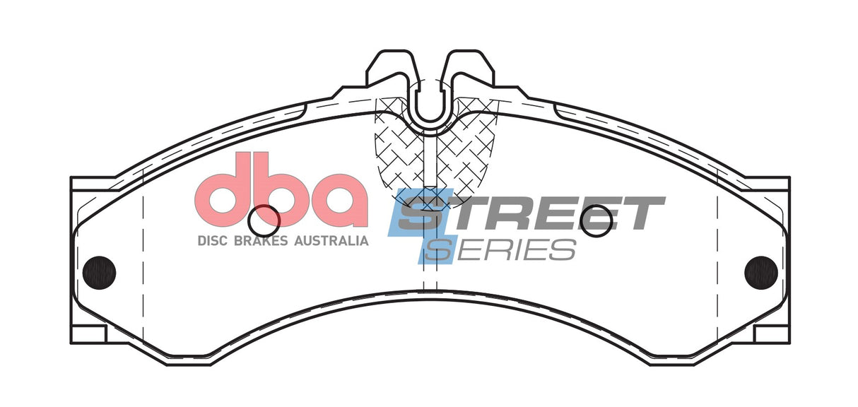 Ss Street Series Brake Pads VWithMercedes Benz Sprinter 1995 2006 Front DB1969SS - DBA