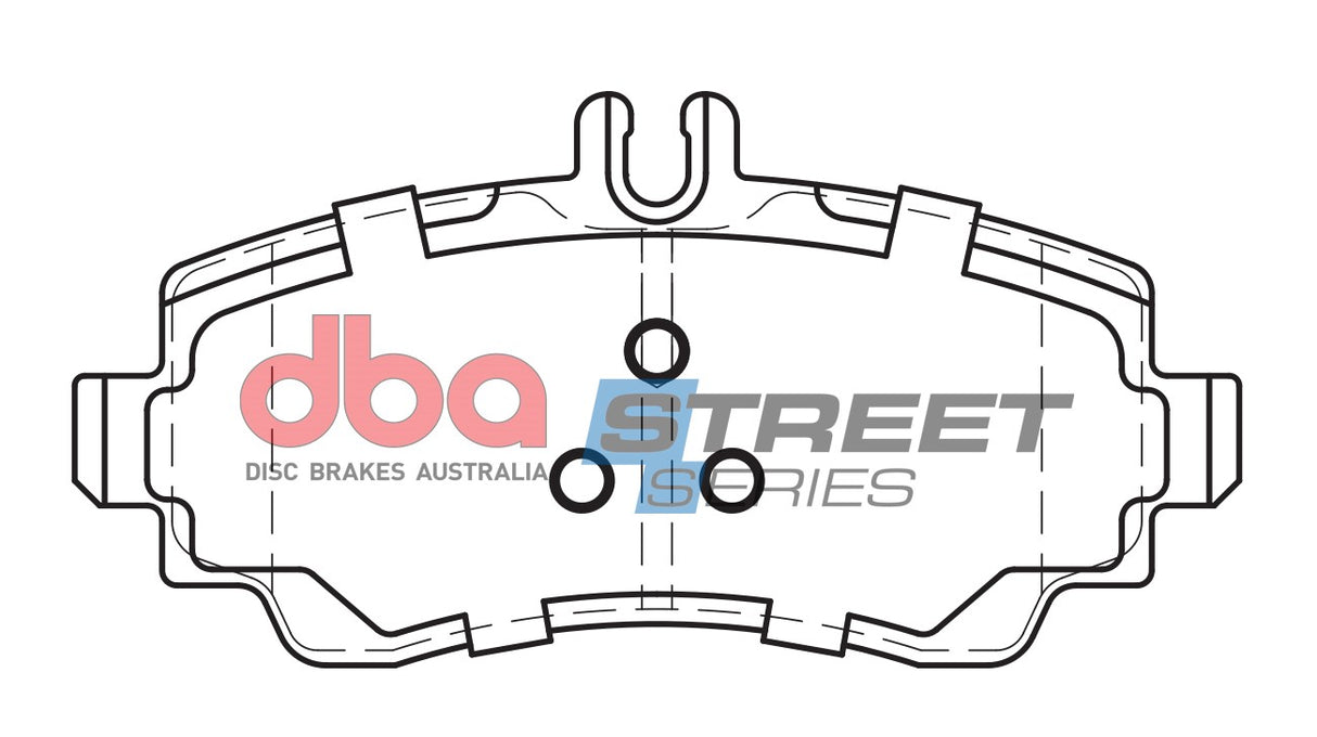 Ss Street Series Brake Pads Mercedes-Benz A Class 1997 2004 Front DB2021SS - DBA