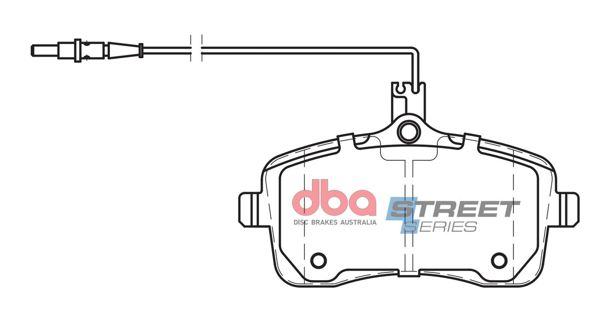 Ss Street Series Brake Pads Peugeot 407 2004 2011 Front DB2025SS - DBA