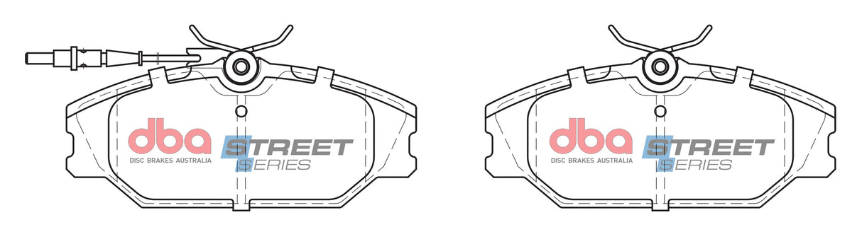 Ss Street Series Brake Pads Renault Scenic/Laguna/Clio 1999 2013 Front DB2029SS - DBA