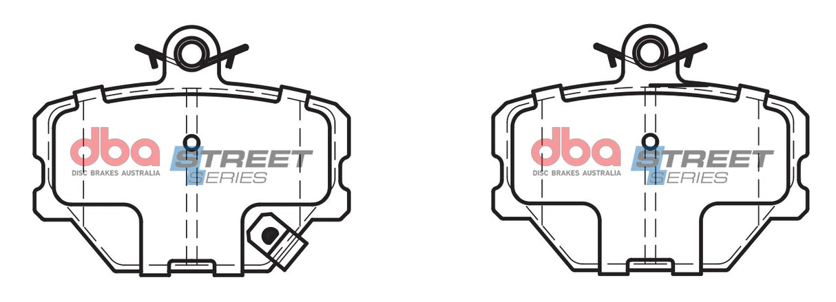 Ss Street Series Brake Pads Smart City/Cabrio/Roadster/Fortwo 2001 2015 Front DB2030SS - DBA