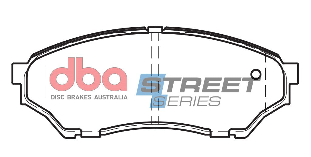 Ss Street Series Brake Pads Mitsubishi Pajero 1999-2003 Front DB2058SS - DBA