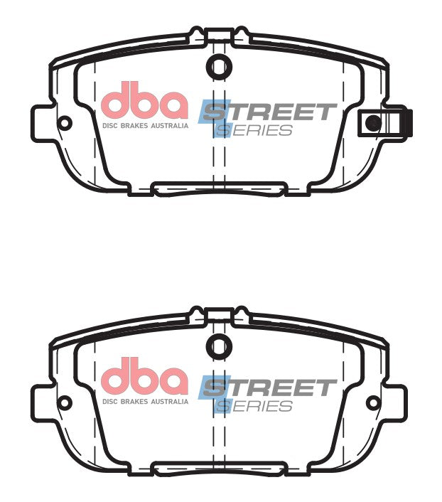Ss Street Series Brake Pads Mazda Mx 5 2005 2014 Rear DB2064SS - DBA