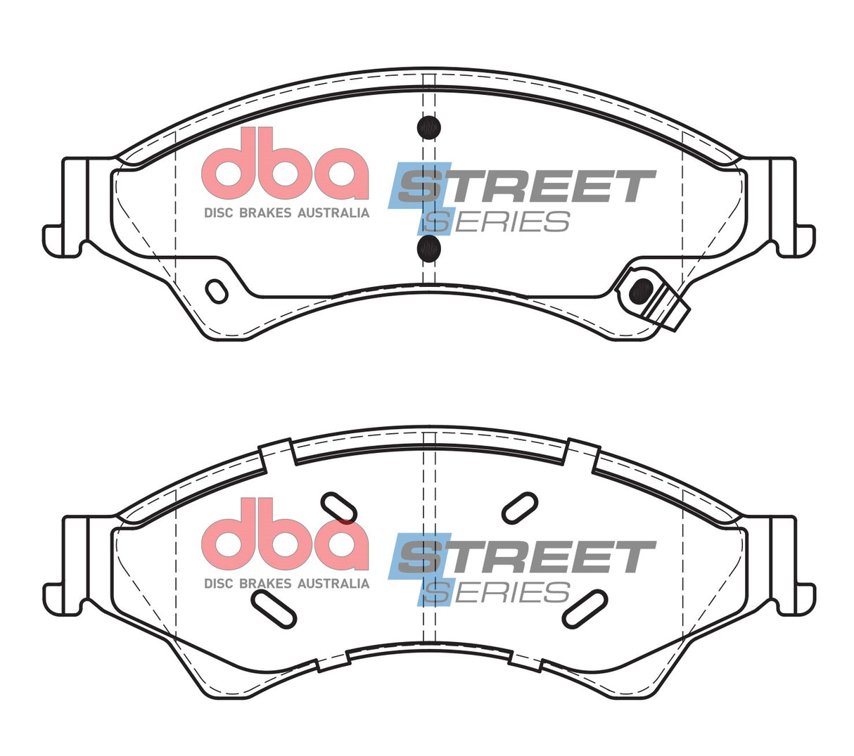 Ss Street Series Brake Pads Ford Ranger Mazda BT50 2018 2023 Front DB2074SS - DBA
