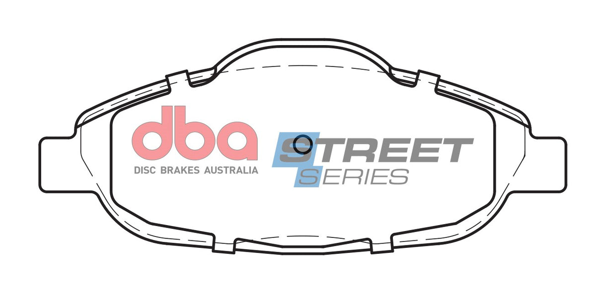 Ss Street Series Brake Pads Peugeot 308 2007 2016 Front DB2119SS - DBA