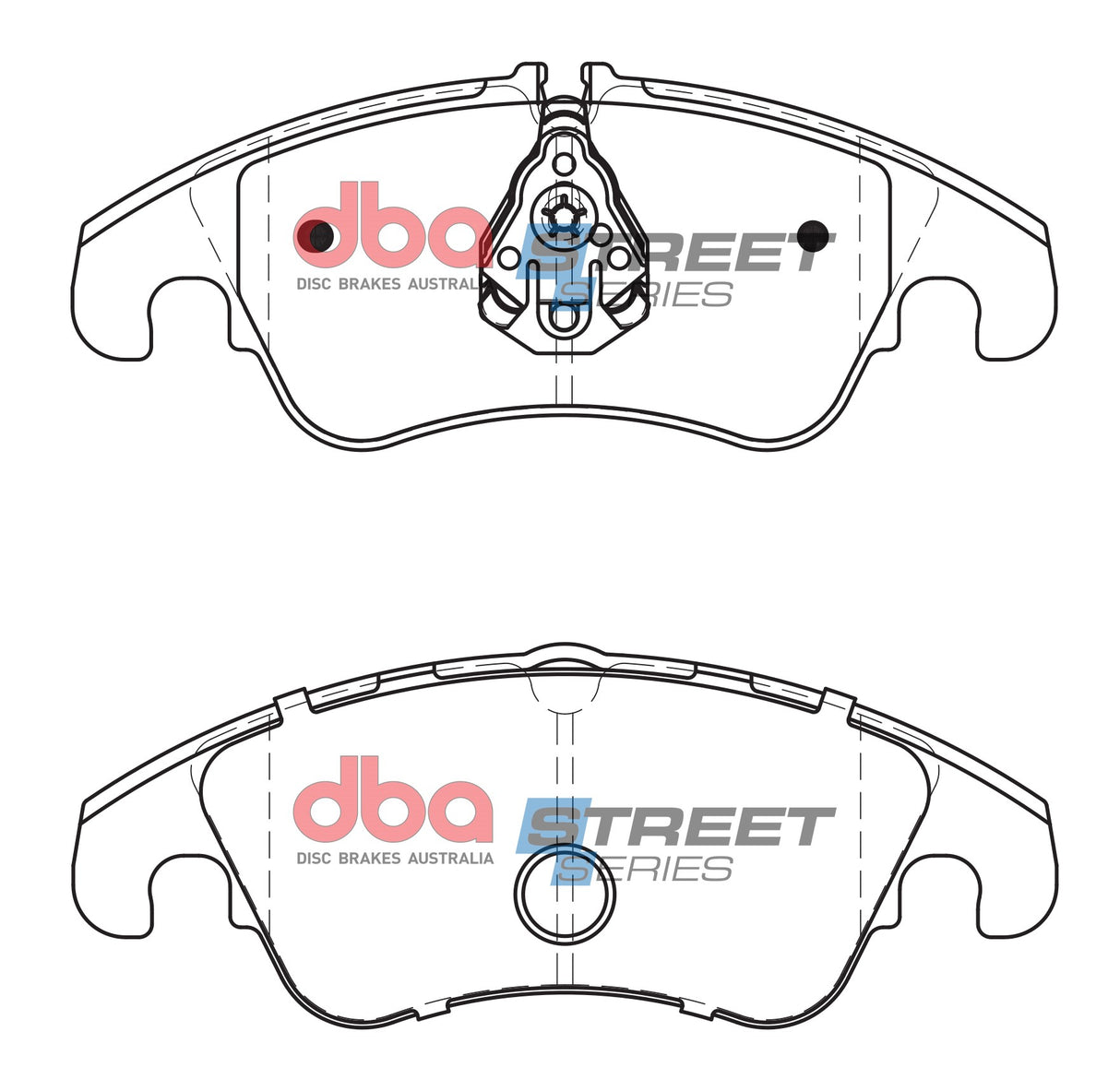 Ss Street Series Brake Pads Audi A4 1LA 2007 2014 Front(suits Wear Sensor DBAWS1125 DBAWS1126 ) DB2186SS - DBA