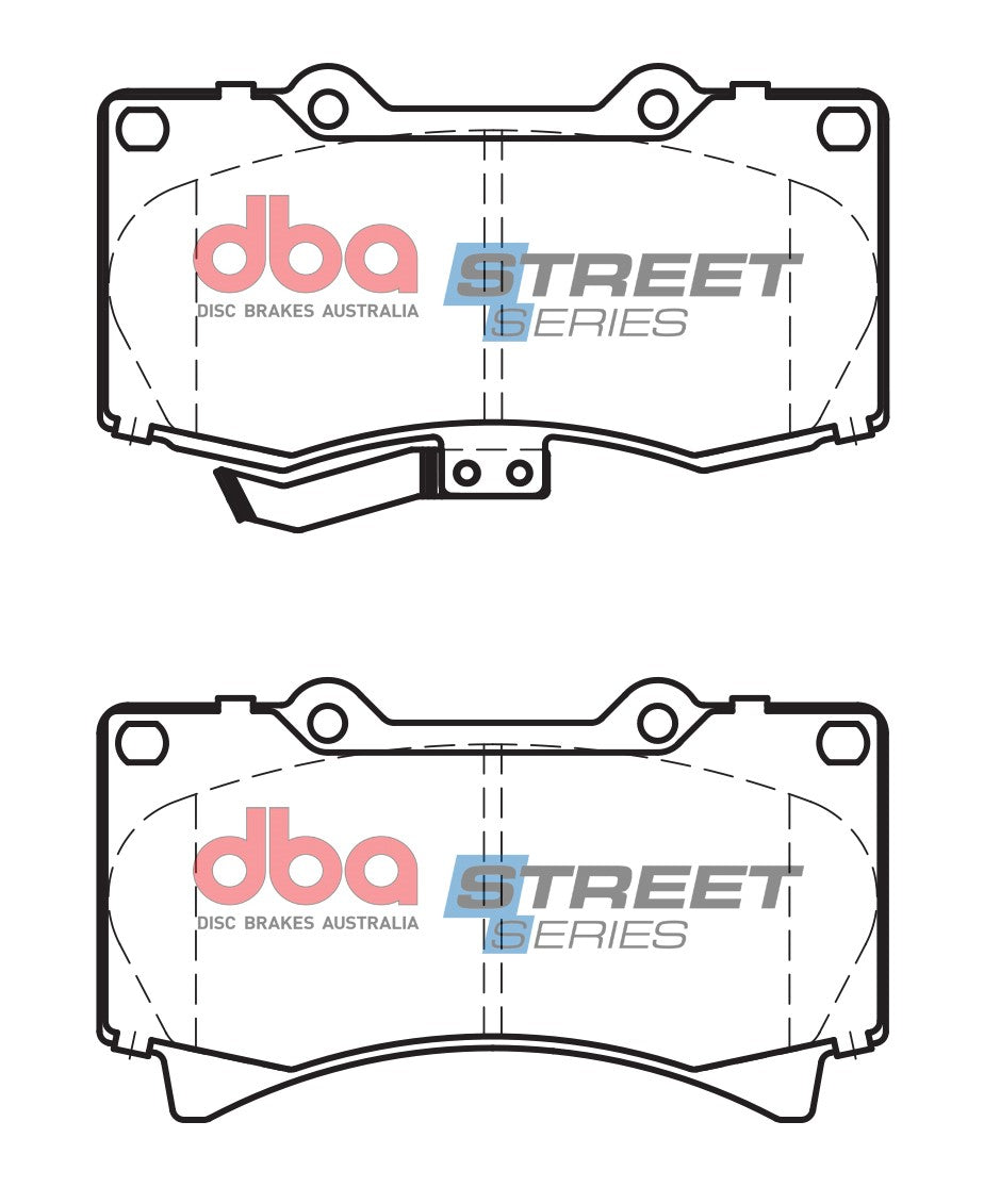 Ss Street Series Brake Pads Hummer 2006 2009 Front DB2188SS - DBA