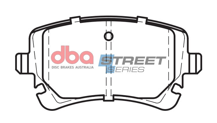 Ss Street Series Brake Pads Audi 2003 2011 Rear DB2192SS - DBA