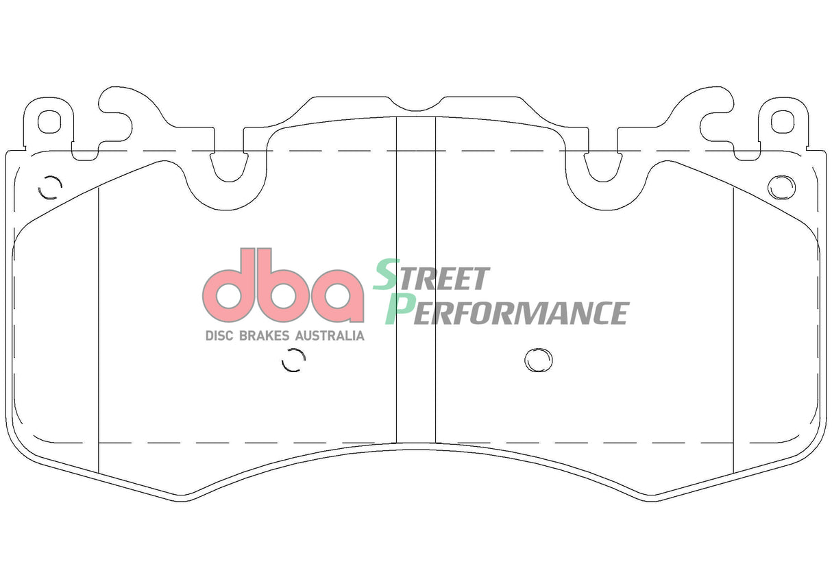 Sp Performance Brake Pads Range Rover Sport Vogue Brembo Caliper 2009 On Front DB2204SP - DBA