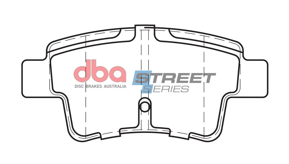 Ss Street Series Brake Pads Fiat Punto 2006 2015 Opel Corsa Opc Rear DB2220SS - DBA
