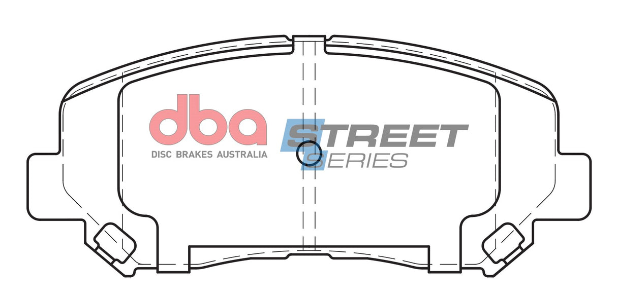 Ss Street Series Brake Pads Mazda CX5/2012-2022 Front DB2226SS - DBA