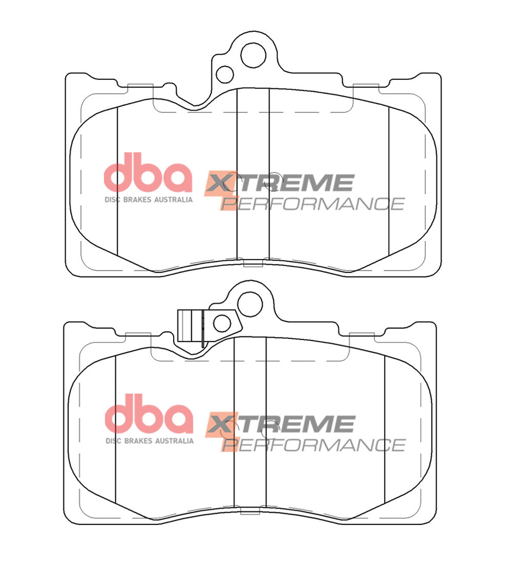 Xp Perfromance Brake Pads Lexus Is & Gs 2008 2013 Front DB2255XP - DBA