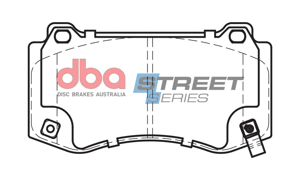 Ss Street Series Brake Pads Chrysler 300C/JEEP Grand Cherokee Front DB2259SS - DBA