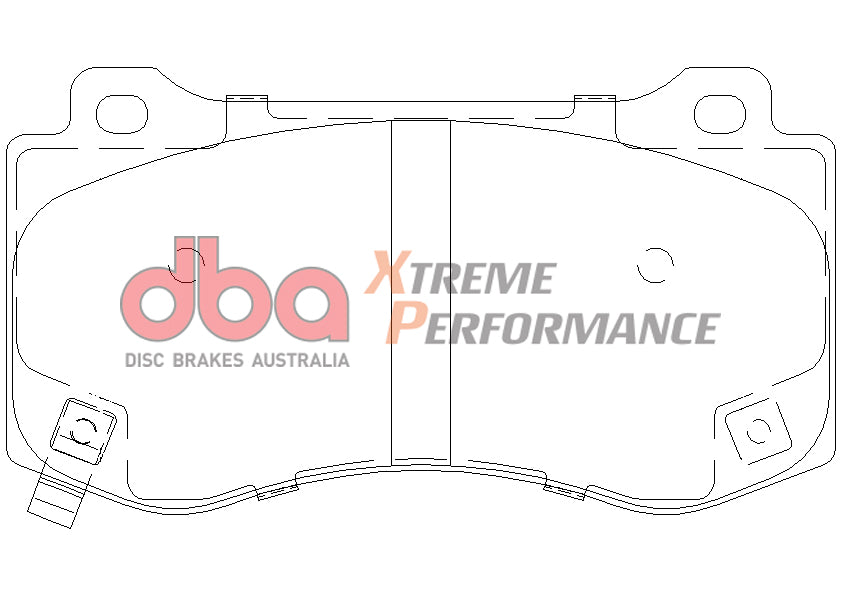 Xp Performance Brake Pads Chrysler 300C SRT8 Front DB2259XP - DBA