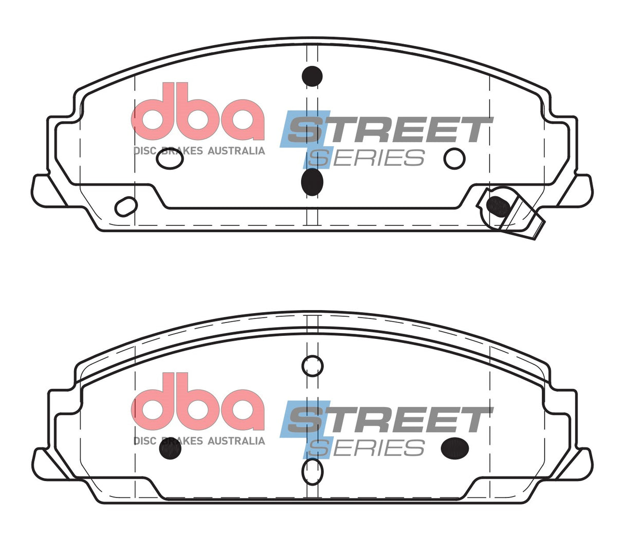 Ss Street Series Brake Pads Holden Commodore VF/2013-17 Front DB2266SS - DBA