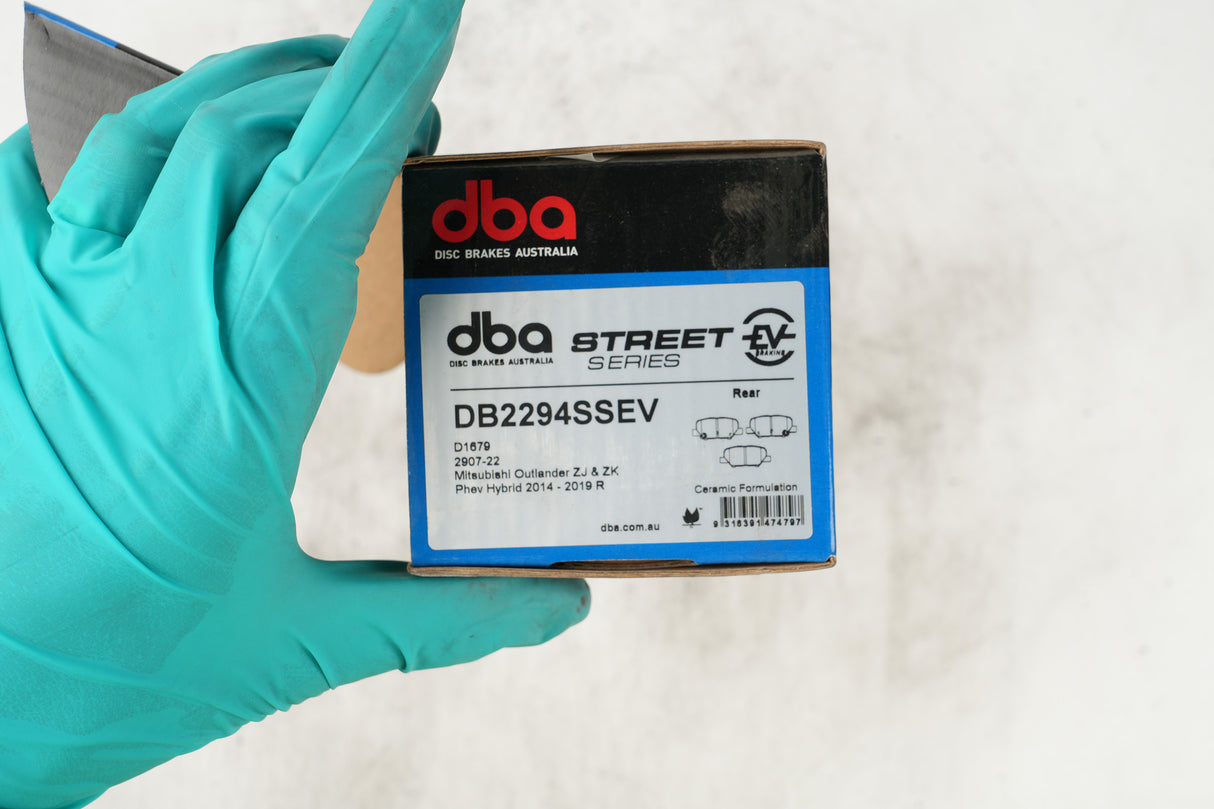 Ssev Street Series Brake Pads Mitsubishi Outlander Zj & Zk Phev Hybrid 2014 2019 Rear DB2294SSEV - DBA