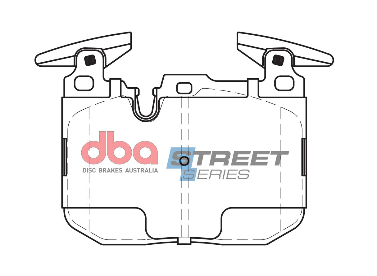 Ss Street Series Brake Pads Bmw 1 2 3 4 Series 2011 On Front(suits Wear Sensor DBAWS1066 DBAWS1069 ) DB2299SS - DBA