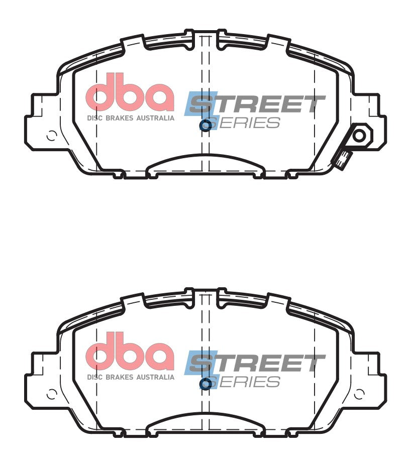 Ss Street Series Brake Pads Honda Hr-V/Accord 2007 2013 Front DB2304SS - DBA