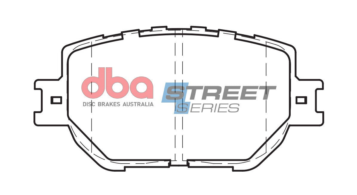 Ss Street Series Brake Pads Lexus Is/Toyota Mark X 2009 On Front DB2321SS - DBA