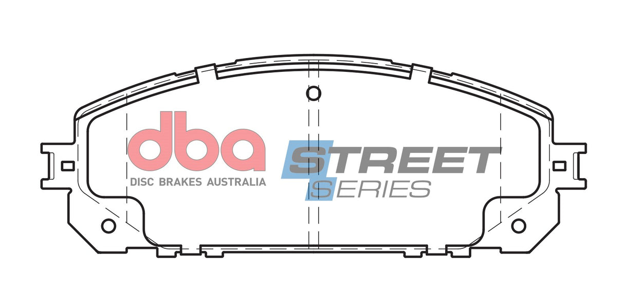 Ss Street Series Brake Pads Jeep Cherokee 2013 On Front DB2337SS - DBA