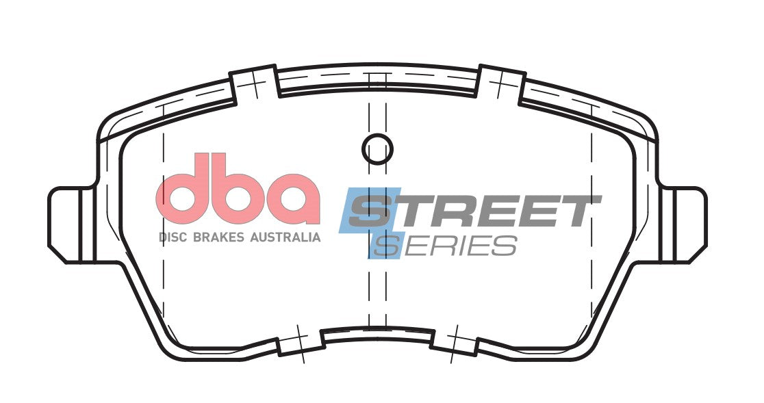Ss Street Series Brake Pads Nissan Note Mpv 2013 On Front DB2366SS - DBA