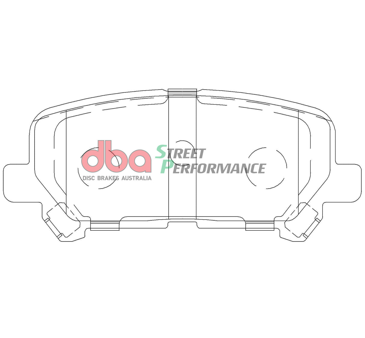 Sp Performance Brake Pads Holden Colorado 7/ISUZU Mux 2012 On Rear DB2368SP - DBA
