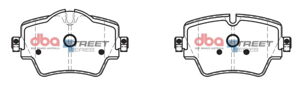 Front Street Series Brake Pads DB2377SS - DBA