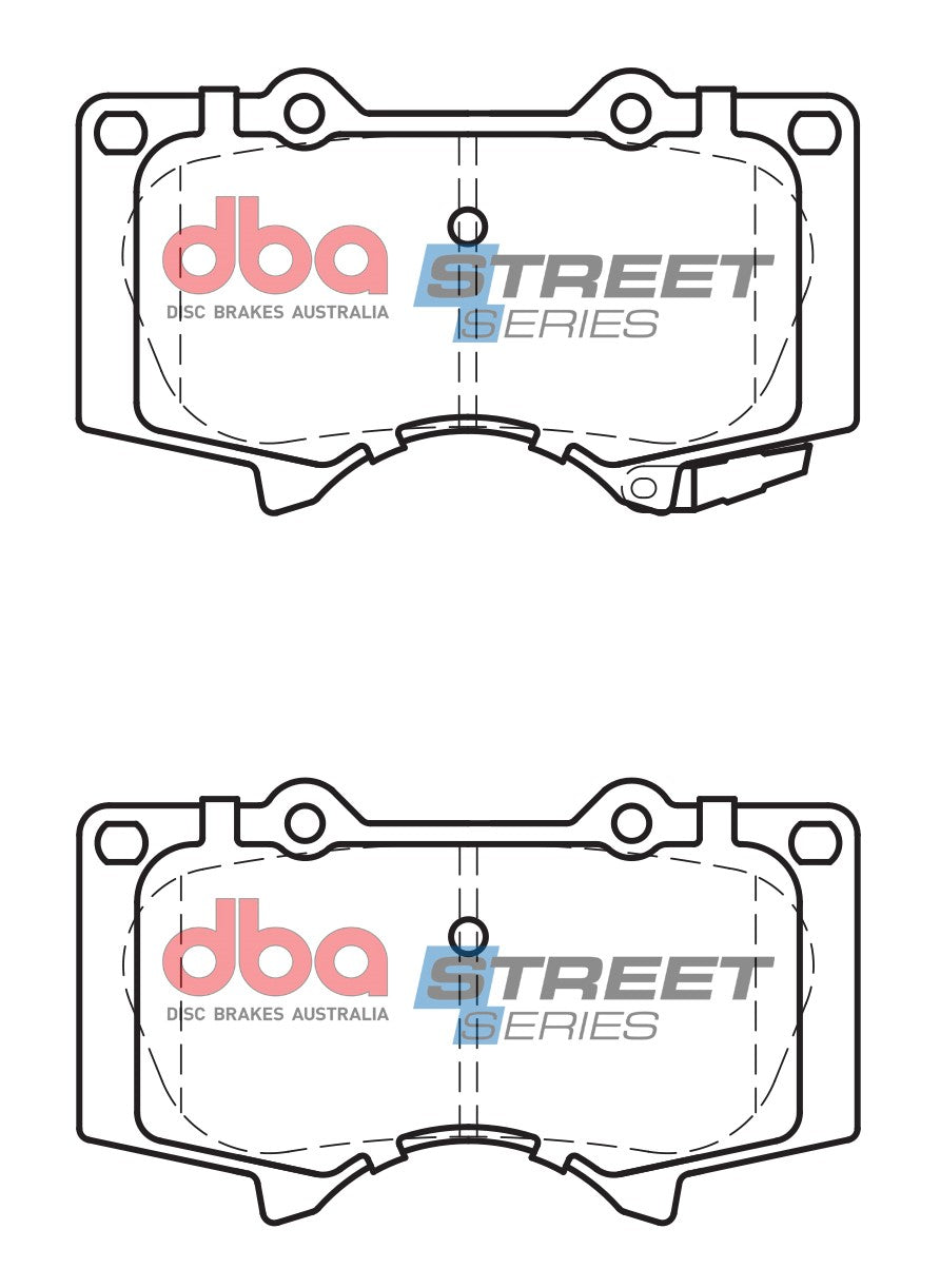 Ss Street Series Brake Pads Toyota FORTUNER/2015-> Front DB2380SS - DBA