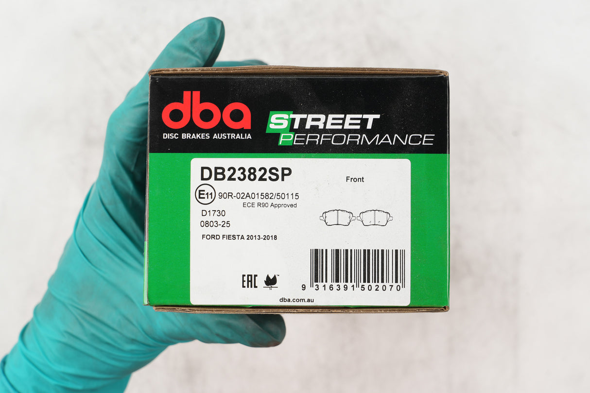Sp Performance Brake PadsFord Fiesta 1.6L Wz 2013-2018 Front DB2382SP - DBA