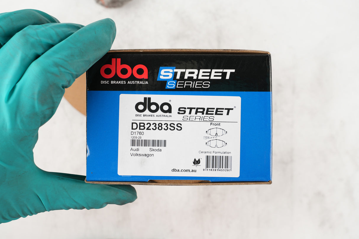 Ss Street Series Brake Pads Audi TT/A3/SKODA Octavia/Volkswagon Golf/Tiguan 2012 On Front(suits Wear Sensor DBAWS1 DB2383SS - DBA