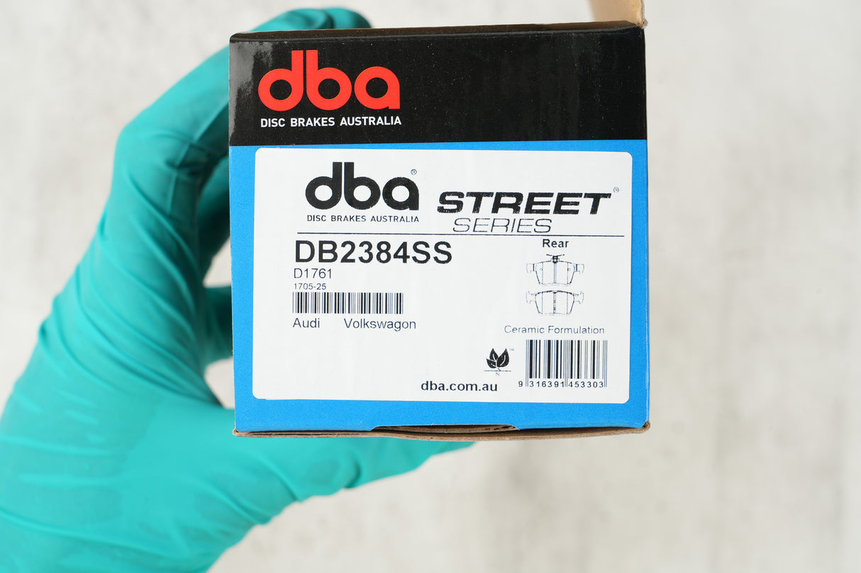 Ss Street Series Brake Pads Audi TT/A3/VOLKSWAGON Passat/Golf 2012 On Rear DB2384SS - DBA