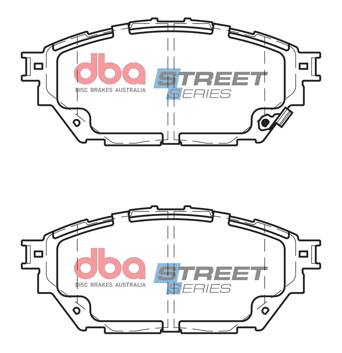 Ss Street Series Brake Pads Holden Jackaroo/Fuso Canter 2011 On Front DB2423SS - DBA